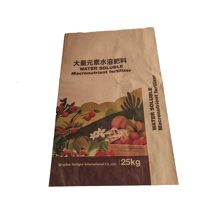 25 kg papierowa worek zaworu